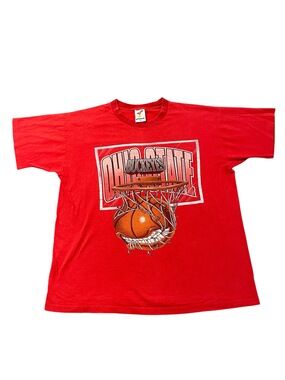 Vintage 90s Ohio State Buckeyes Single Stitch T-Shirt